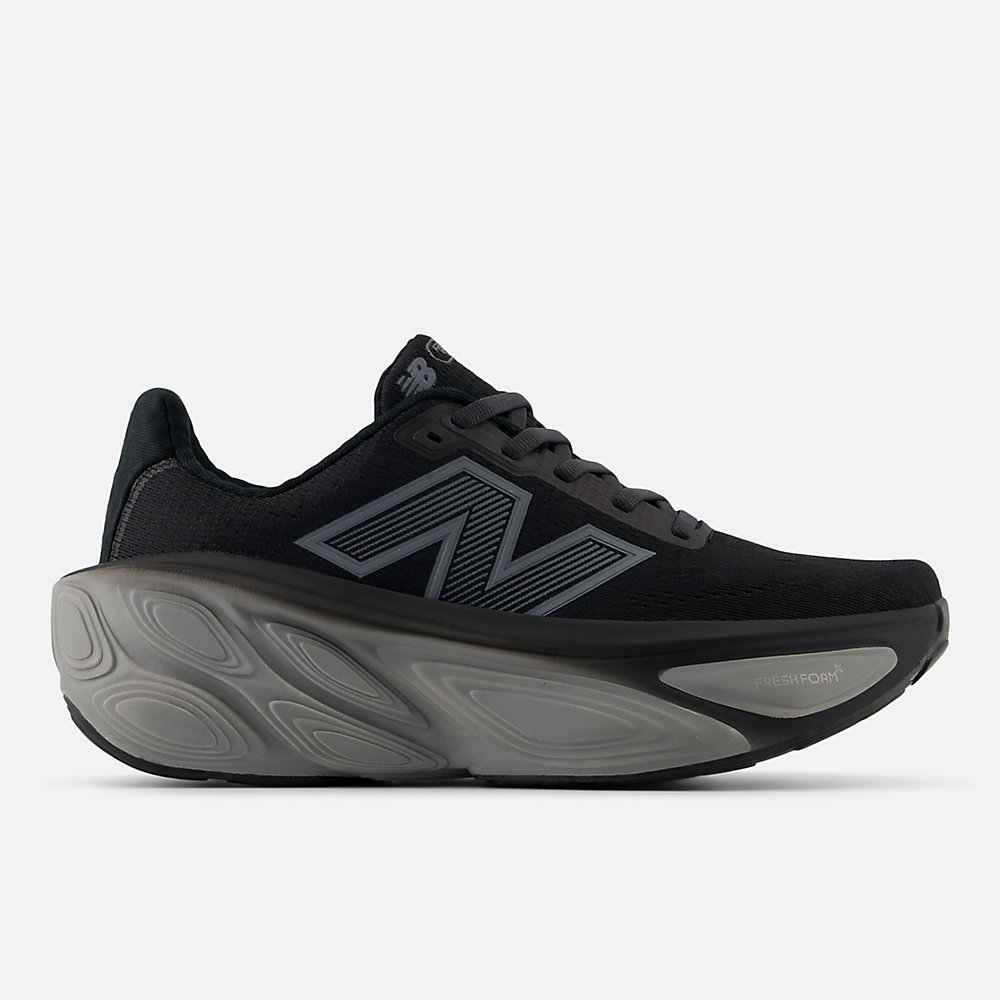 New Balance Fresh Foam X More v5 Shoes Phantom with Sea Salt and Light Gold Metallic